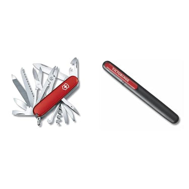 Victorinox Schweizer Taschenmesser Handyman, Swiss Army Knife, Multitool, 24 Funktionen, Klinge, Korkenzieher, Dosenöffner im Sale
